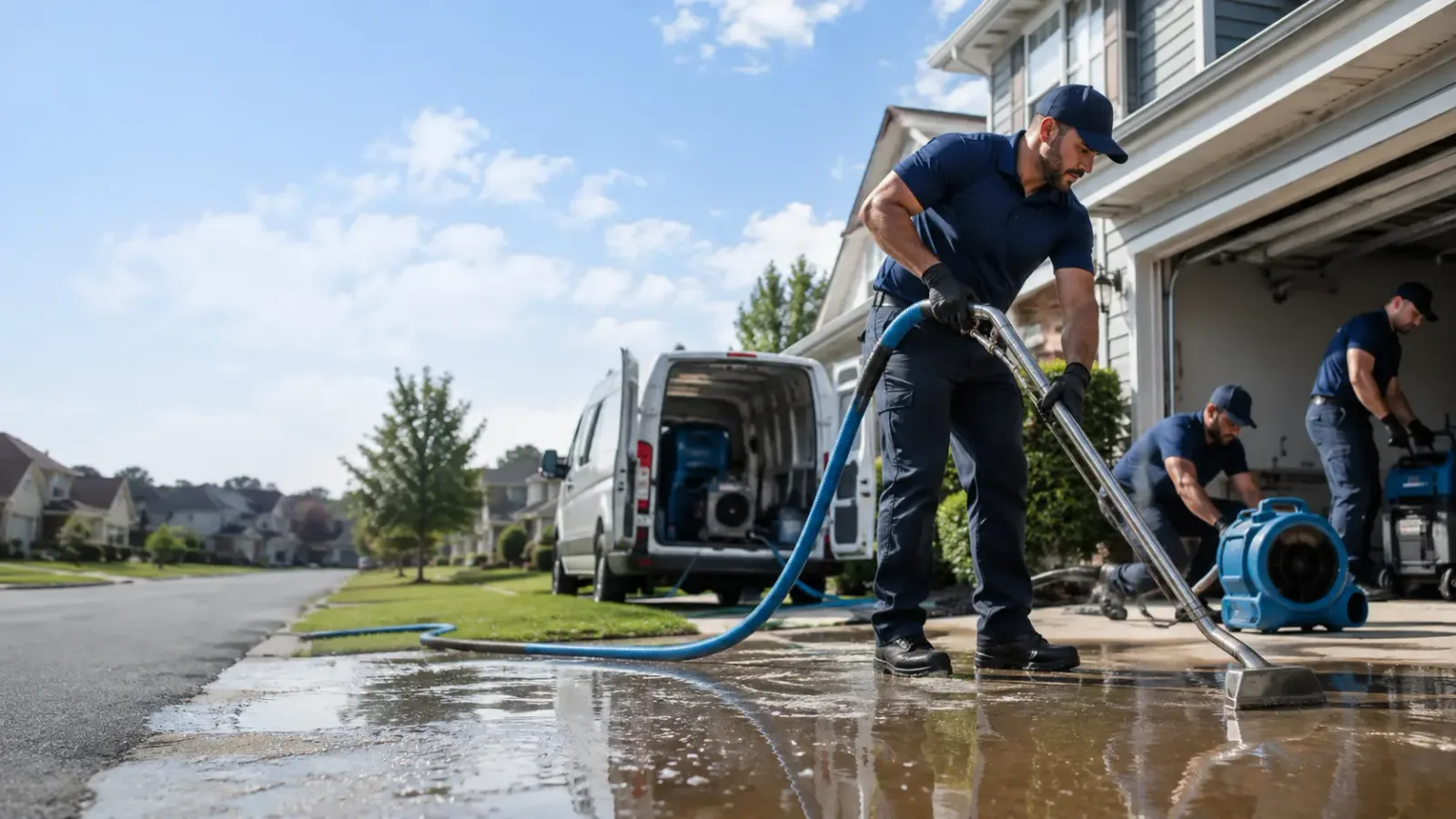 Flood Damage Restoration in State University, AR